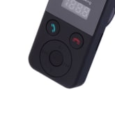 YKSCar Kit Handsfree Wireless Bluetooth FM Transmitter USB LCD Round buttons