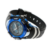 SKMEI Fashion Dual Time Electronic Multiple Functional Watch Casual Water Resistant Silicone Strap Sports Wristwatch for Children (Intl)