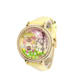 Kuori Watch Korean Miniwatch Type Bird Cage - Kuning