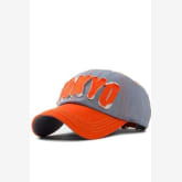 Jaza JAZA Korean Style New Patch Letter Outdoor Leisure Cap (Grey)