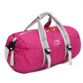 Foldable Waterproof Hangbag Travel Bag Luggage Bag Sports Backpack Hiking Daypacks (Rose Red) (Intl)
