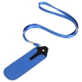Oem OEM PU Leather Shisha Pen Holder Pouch Case Neck Strap Lanyard For Ego Cigarettes Blue