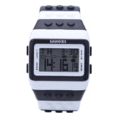 Shhors LED Watch Fashion Casual Cartoon Colorful Rainbow Girls & Boys Digit Clock Hour Wristwatches B01