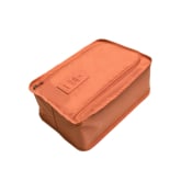 Elenxs runbu Portable Tote Shoes Pouch Waterproof Storage Bag Ver.3 Travel Makeup Comesitc Orange (Intl)