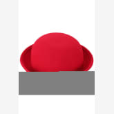 Oem NEW Girls Kids Children Wool Cloche Cap Blend Bowler Derby Round Top Bucket Hat Red
