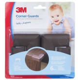 3m 3M SC-31 Child Corner Guard Brown 4/Pck - Cokelat