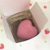 Buyincoins BUYINCOINS Vogue Gifts Small Bath Organic Soap Fall In Love Wedding Favours Pink Heart