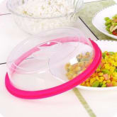 Buyincoins BUYINCOINS Vogue Kitchen Bowl Plate Sealing Cover Fresh Lid Oven Oil Preventer Cover Lid