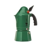 Bialetti Break Alpina Espresso Maker - 3 Cup - Hijau