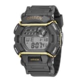 Ohsen OHSEN Digital Boys Black Rubber Strap Multifunction Sports Watch(black) (Intl)