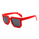 Sunsky SUNSKY Mosaic Style UV400 UV Protection Sunglasses (Red)
