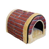 Buytra Soft Pet Warm Dog Bed Pet House Red