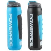 Powerade Premium Squeeze oz Water Bottle 2 pack black / blue
