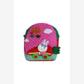 Mylilangelz KA0081 Embroidered Patch Backpack (Pink)