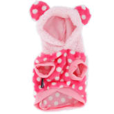 RIS Winter Jacket For Pet Dog S Size Pink