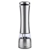 Electric Stainless Steel Pepper Salt Mill Kitchen Accessories - SILVER