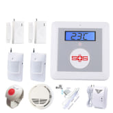 K4 GSM Elder Caring Burglar Security Alarm System