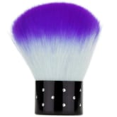 New Colorful Nail tools Brush For Acrylic & UV Gel Nail Art Dust Cleaner Nail Dust Brushes Purple (EXPORT) - Intl