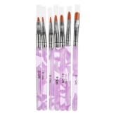Oem SuperCart 7x Nail Art Painting Pattern Carve Dotting Detailing Pen Drawing Bundle Tool Kit(Export)(Intl)