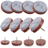 Homegarden HomeGarden Furniture Leg Skid Pad Floor Felt 10Pcs 20mm