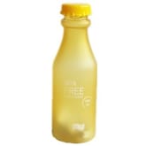 Lalang LALANG Leak-Proof Unbreakable Scrub Travel Sport Water Bottle 550ML Yellow
