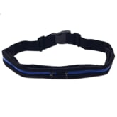 No Brand Double-Pockets Sport Runner Security Elastic Running Belt