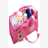 Mummy Bottle Storage Multifunctional Separate Nappy Maternity Bag Pink