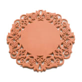 Elenxs Insulation Round Silicone Cushion Household Cup Bowl Mat Table Non-Slip Potholder Tableware Pad Coffee (Intl)