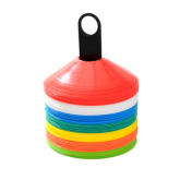 Sporter New Space Cones Marker Discs Soccer Football Training Sports Saucer 10Pcs (Export)(Intl)