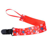 8years Pacifier Clip with Butterfly Ribbon Holder (EXPORT) - Intl