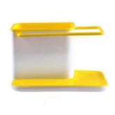 Buytra Plastic Racks Organizer Cabinet Kitchen Sink Caddy Space Tidy Storage Holder yellow