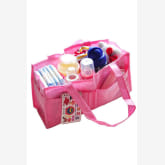 Mummy Bottle Storage Multifunctional Separate Nappy Maternity Bag Pink (EXPORT)