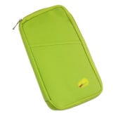 Joylivecy Travel Wallet Passport Ticket Id Credit Card Holder Zip Green(Export)(Intl)