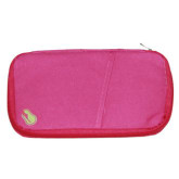 Travel Passport Credit ID Card Journey Wallet Case Document Bag - Rose Red (Intl)