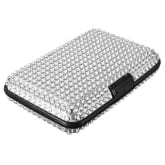 Oem OEM Sparkle Pretty Pocket Business ID Credit Card Holder Case Wallet (silver)