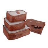 Oem Multifunction 6pcs Travel Luggage Bag Clothes Organizer Pouch Handbag Suitcase