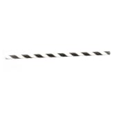 Oem OEM 25Pcs Drinking Striped Paper Straws for Wedding Birthday Party Black