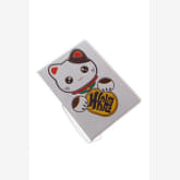 Fortune Cat Pattern Passport Holder
