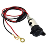 LCD 12V Motorcycle Car Boat Tractor Cigarette Lighter Power Socket Plug Outlet (Intl)