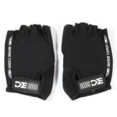 Bikeman BIKEMAN BaseCamp BC-204 Breathable Shock-proof Lycra Cycling Bicycle Half Finger Gloves - Black (Size XL)