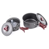 Brs BRS Camping Cookset 4-5 Persons (Black)