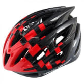 Doppelganger DH005 Cycling Helmet (Black/Red)