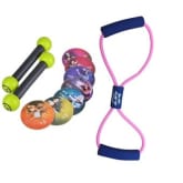 Generic Zumba Fitness Exhilarate With Resistance Bands Tube Fitness Muscle Workout Exercise Yoga Tubes