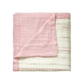 Aden+anais Aden+Anais Tranquility Bead Solid Rose Bamboo Dream Blanket (Pink/Yellow)