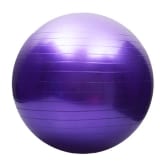 Gracefulvara Exercise Pilates Balance Yoga Ball Gym Fitness Ball (Purple)