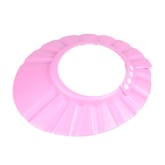 Adjustable Baby Kids Shampoo Cap Bath Shower Cap Hat Wash Hair Shield Pink