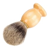 LCD Men Shaving Brush Badger Hair Wooden Handle Barber Tool (Intl)