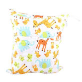 Niceeshop niceEshop Baby Infant Waterproof Wet and Dry Diaper Bag for Baby Carriage (Giraffe)