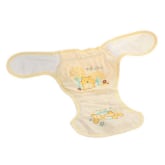 Printed Baby Cloth Diapers PVC Waterproof Rubber Baby Diapers Yellow - Intl