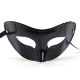 Oem Men's Masquerade Ball Party Eye Mask Venetian Costume Face Mask Fancy Dress Xmas Black (Intl)